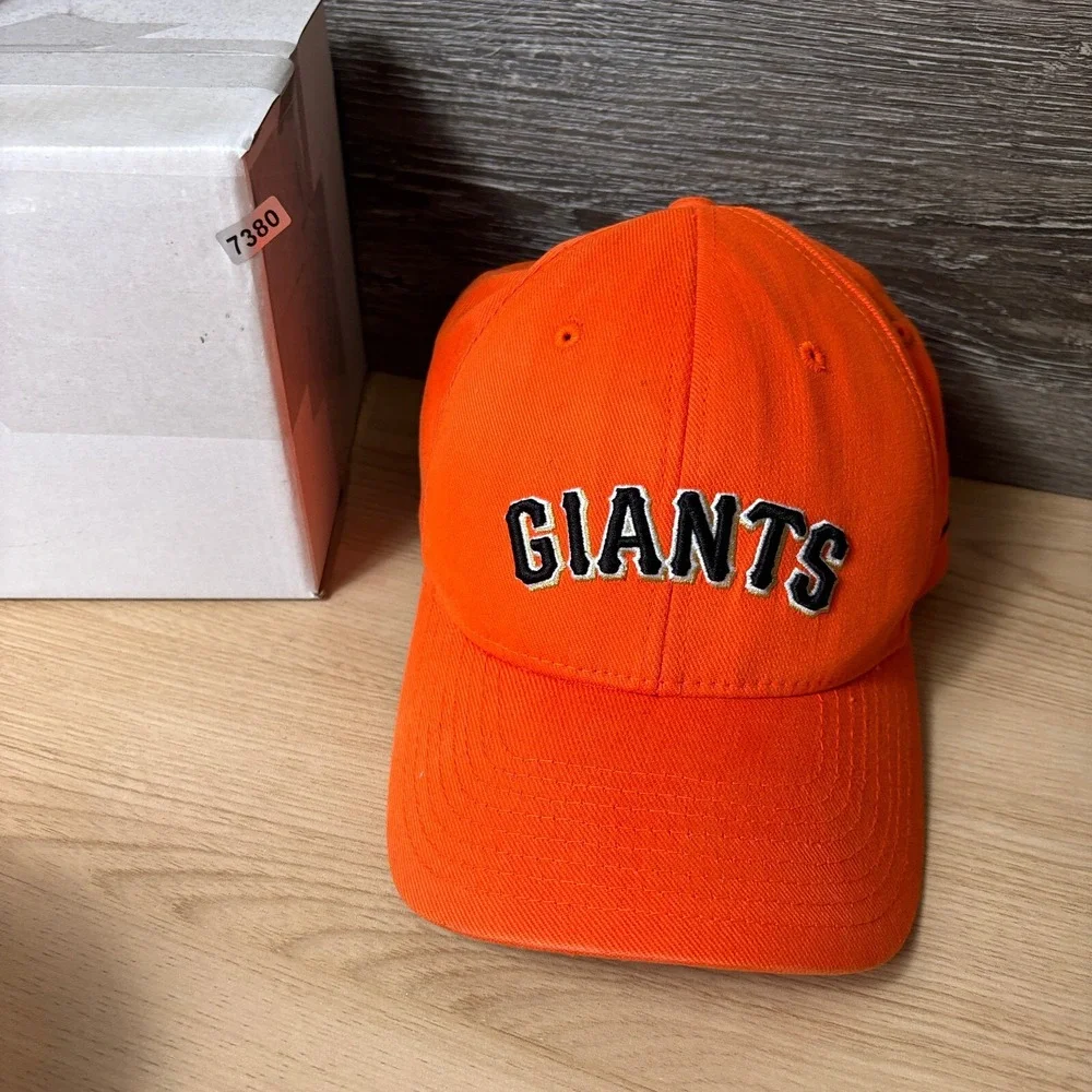 San Francisco Giants Hat Cap Fitted‎ One Size Orange Black MLB Baseball Nike